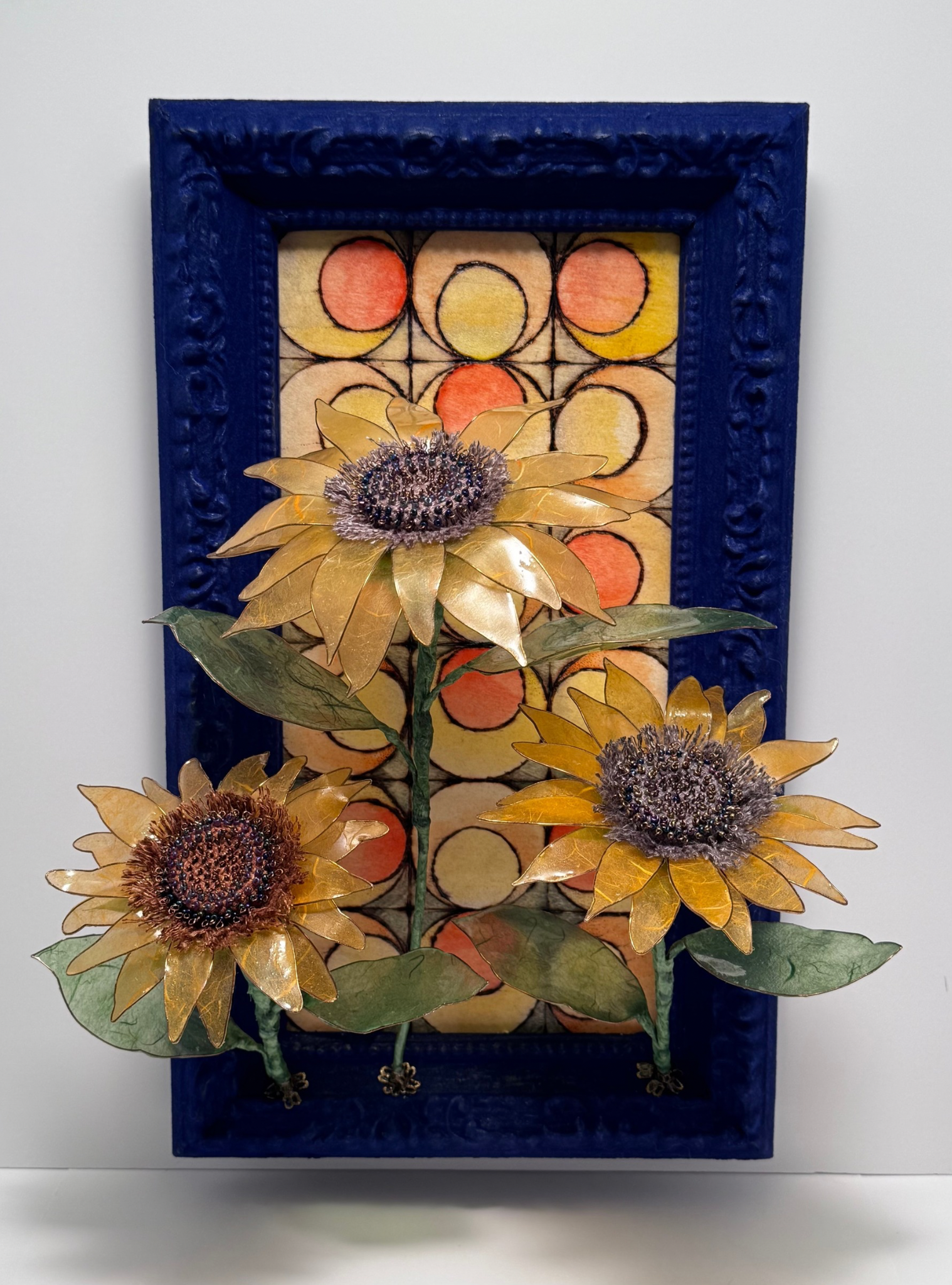 Eighteen Summers - 2026
Wood, wire, paper, resin, ink, glass beads, silk & pyrography