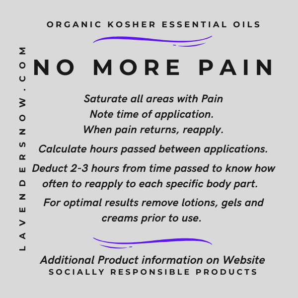Worlds Best Topical Pain Relief — Lavender Snow