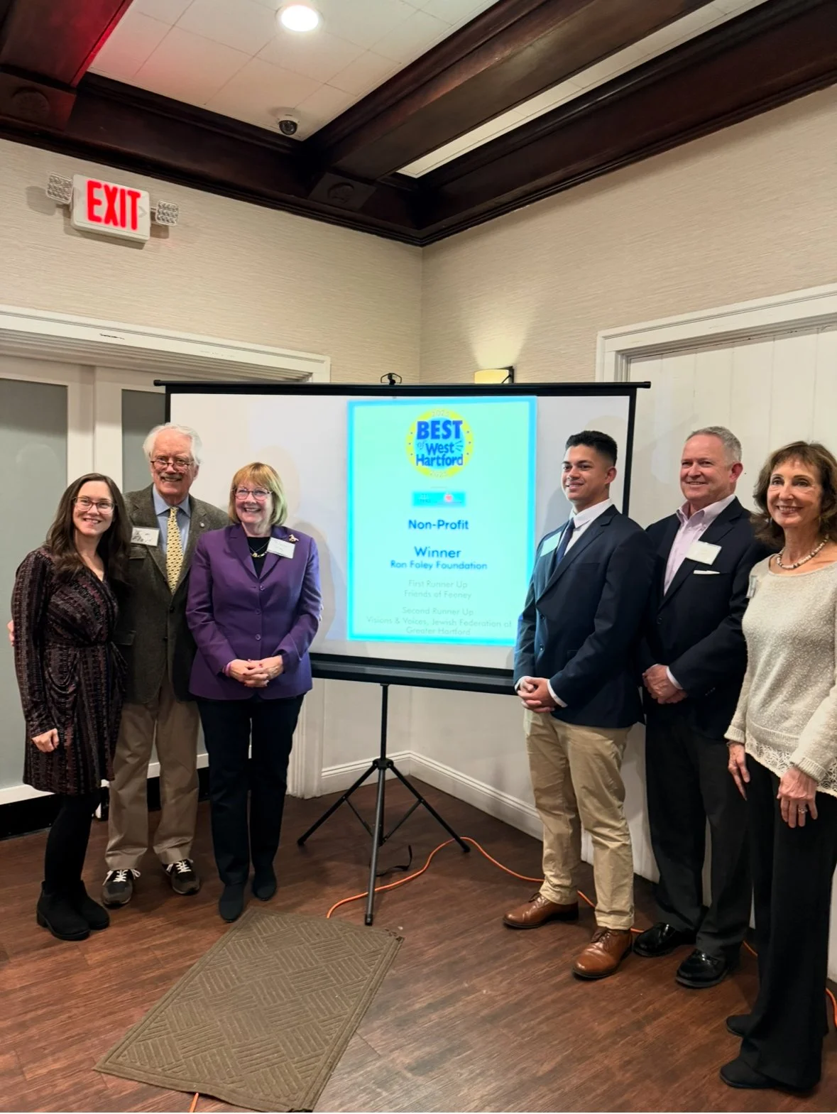 Ron Foley Foundation Voted Best Non-Profit in West Hartford!