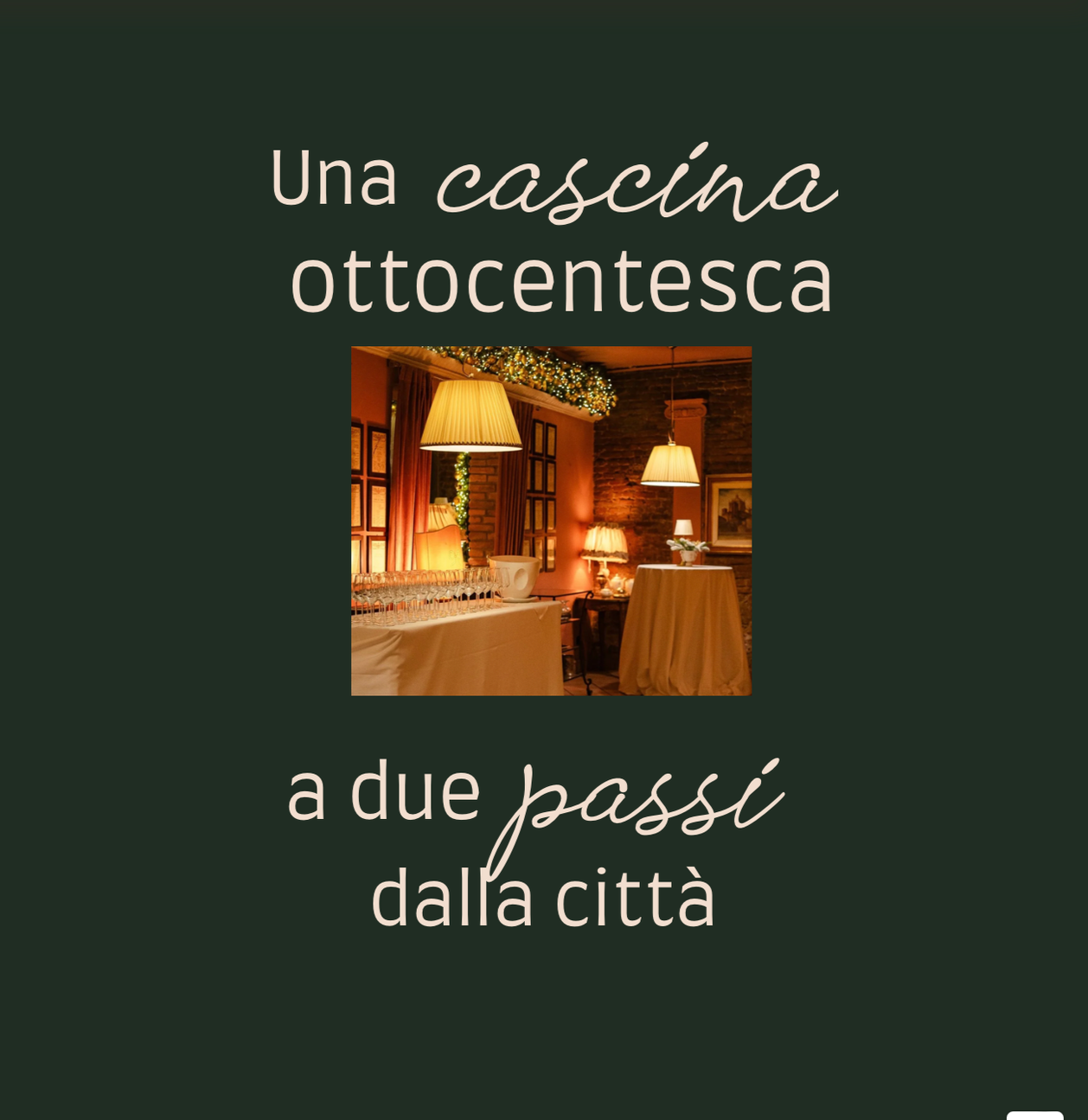 Identità visiva per ristorante Il Ronchettino, interno di cascina ottocentesca ristrutturata, atmosfera calda e accogliente per ristorante di cucina tradizionale milanese