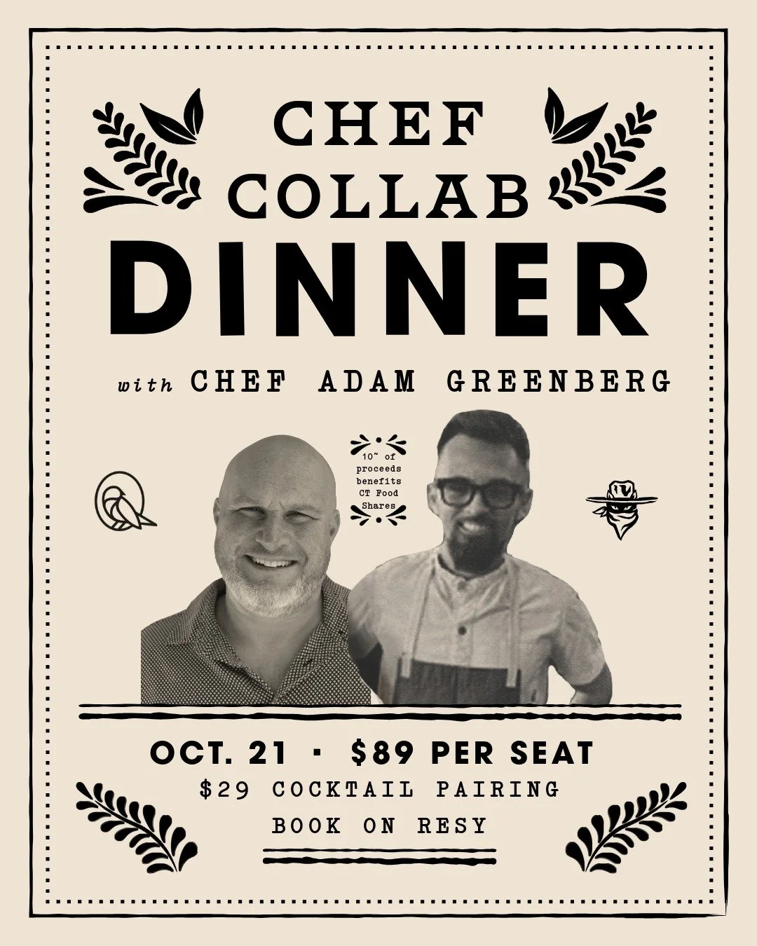 ADAM GREENBERG CHEF COLLAB