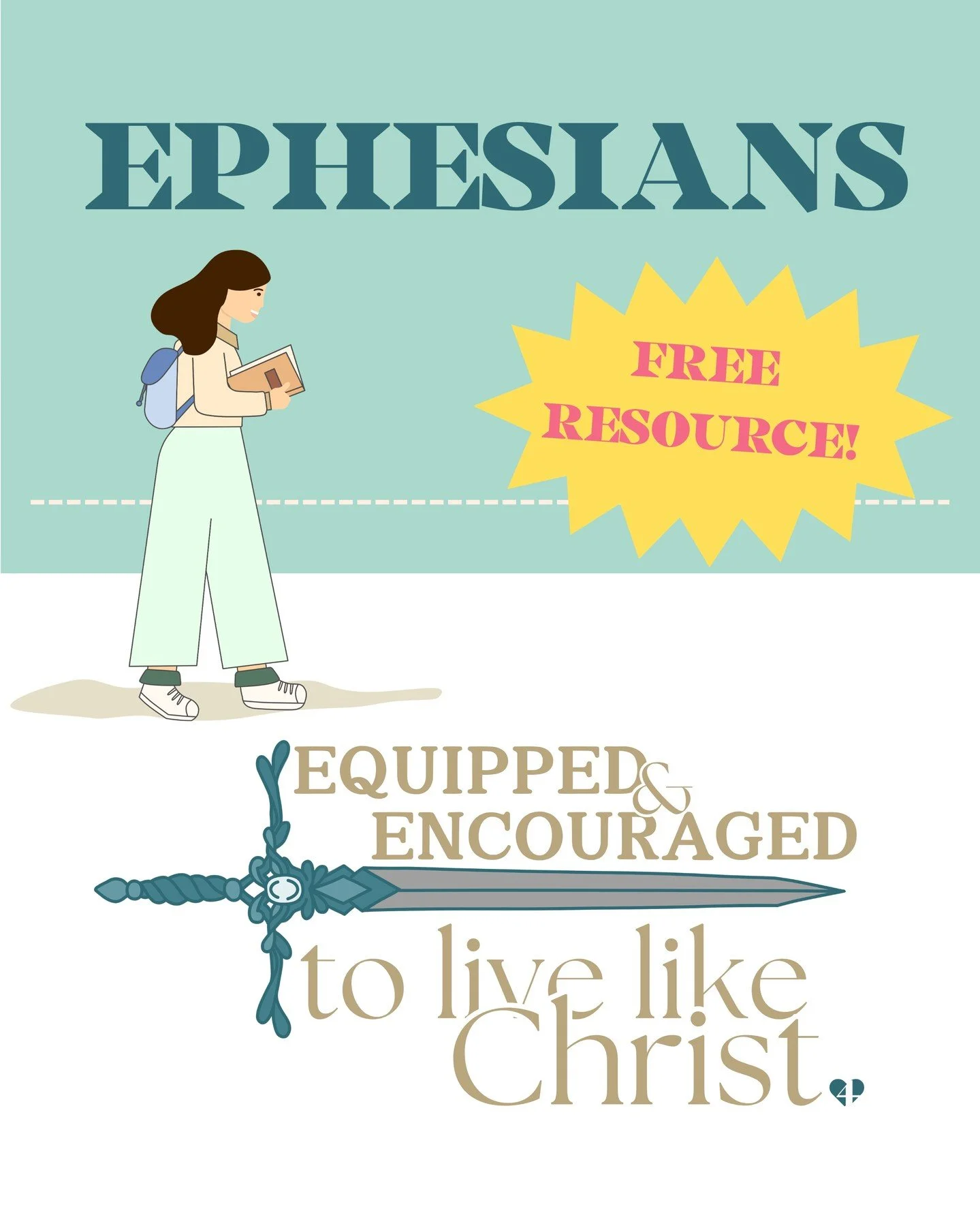 Are you needing a mid-summer pick-me-up for your Bible reading time and community with friends? ☀️

Our Ephesians study guide helps you engage with the Word of God in new and fresh ways! We encourage you to gather your friends and go through Ephesian