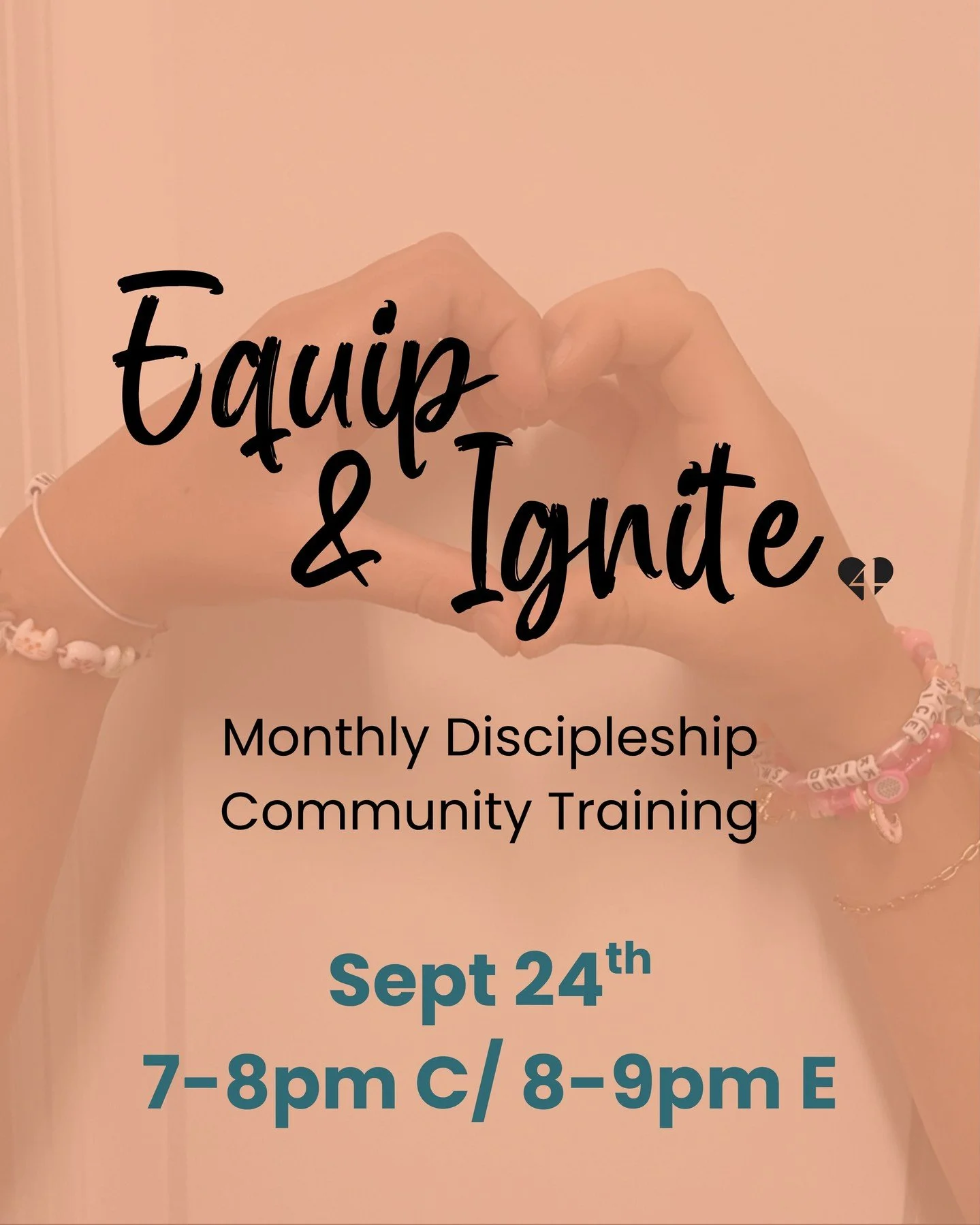 ✨ 𝗬𝗼𝘂'𝗿𝗲 𝗜𝗻𝘃𝗶𝘁𝗲𝗱: 𝗘𝗾𝘂𝗶𝗽 &amp; 𝗜𝗴𝗻𝗶𝘁𝗲 𝗡𝗶𝗴𝗵𝘁𝘀 ✨

Girls Living 4 God is so excited to announce a brand-new way to grow together &mdash; Equip &amp; Ignite Nights, a monthly Zoom gathering for anyone pouring into the teen gir