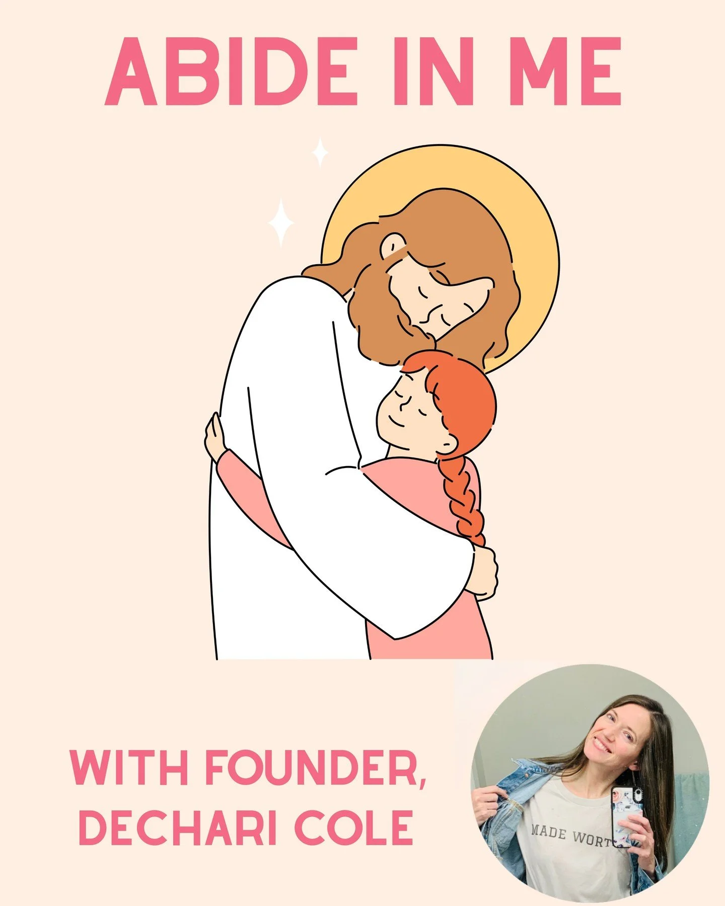 ABIDE IN ME is an on-demand webinar diving into the topic of abiding with Jesus.🌿

GL4G Founder, Dechari Cole, shares the call we have to "abide in the vine," the sweetness that abiding with Christ brings to our lives, and some creative wa