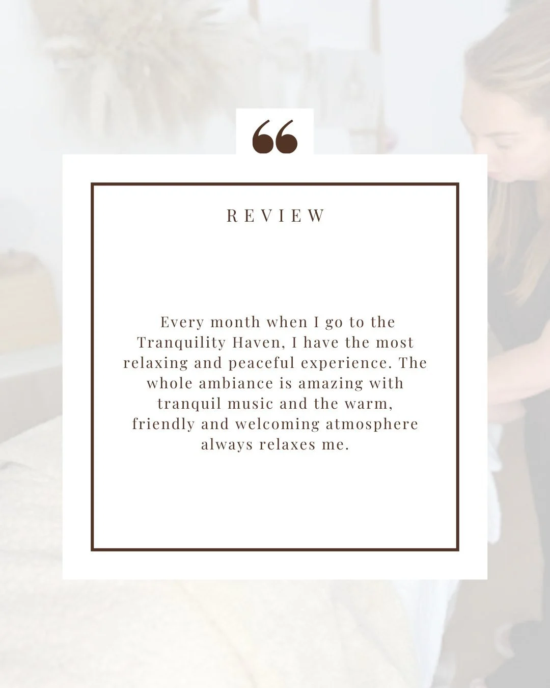 There&rsquo;s nothing quite like reading your lovely reviews &mdash; they truly make my day!

For a small business like mine, every single review means everything. They help new clients feel confident to book, they show the heart behind what I do, an