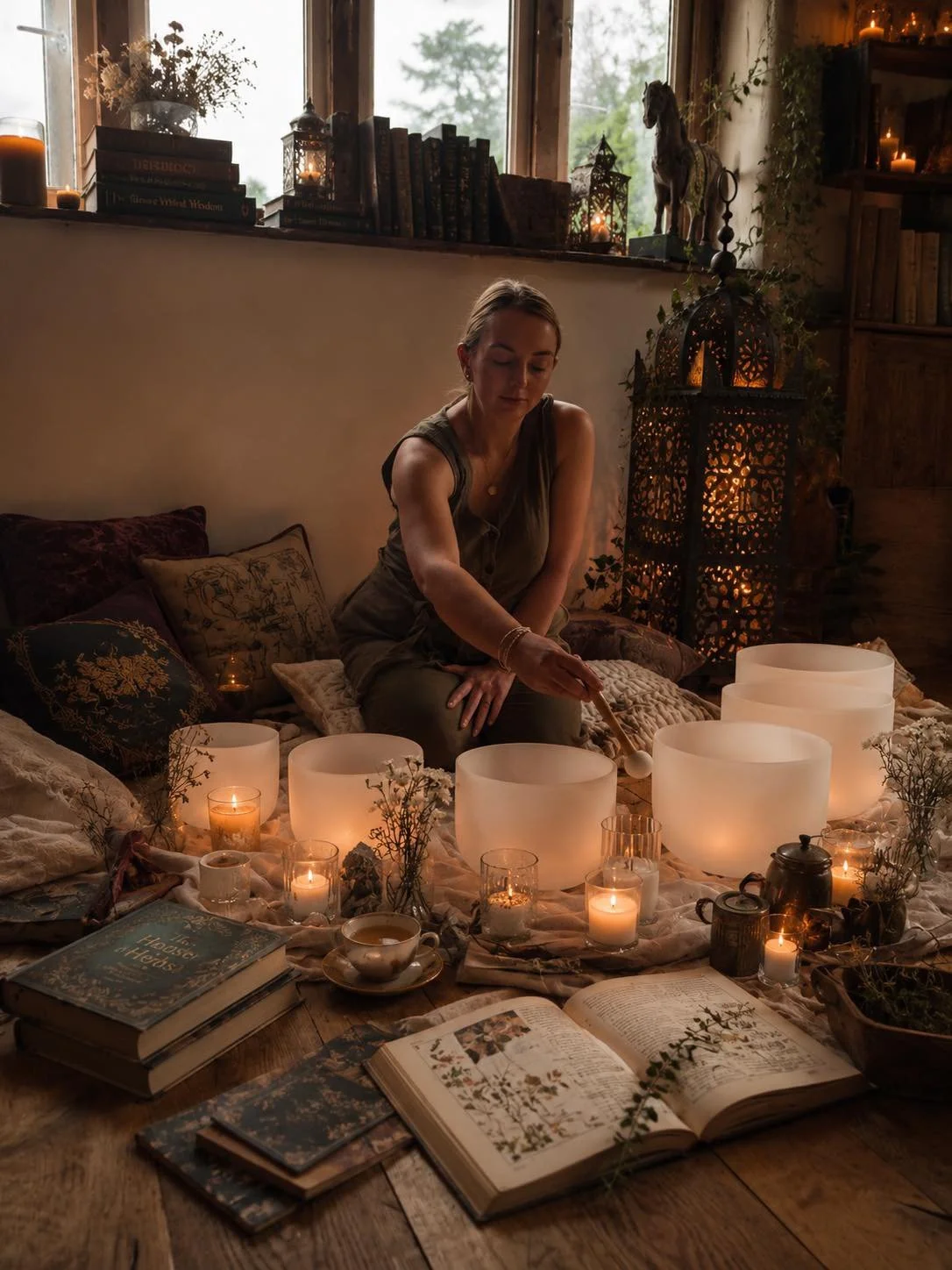 The Quiet Chapter: A Sound Bath & Cosy Reading Retreat