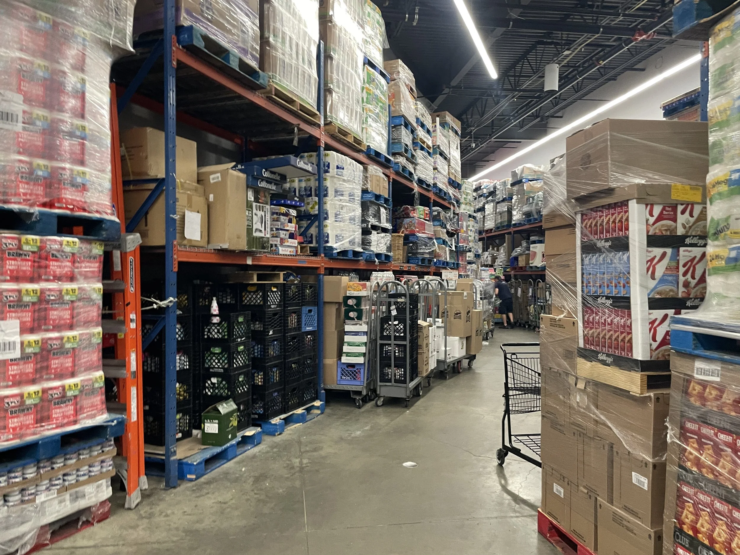 We locate our brands in back rooms