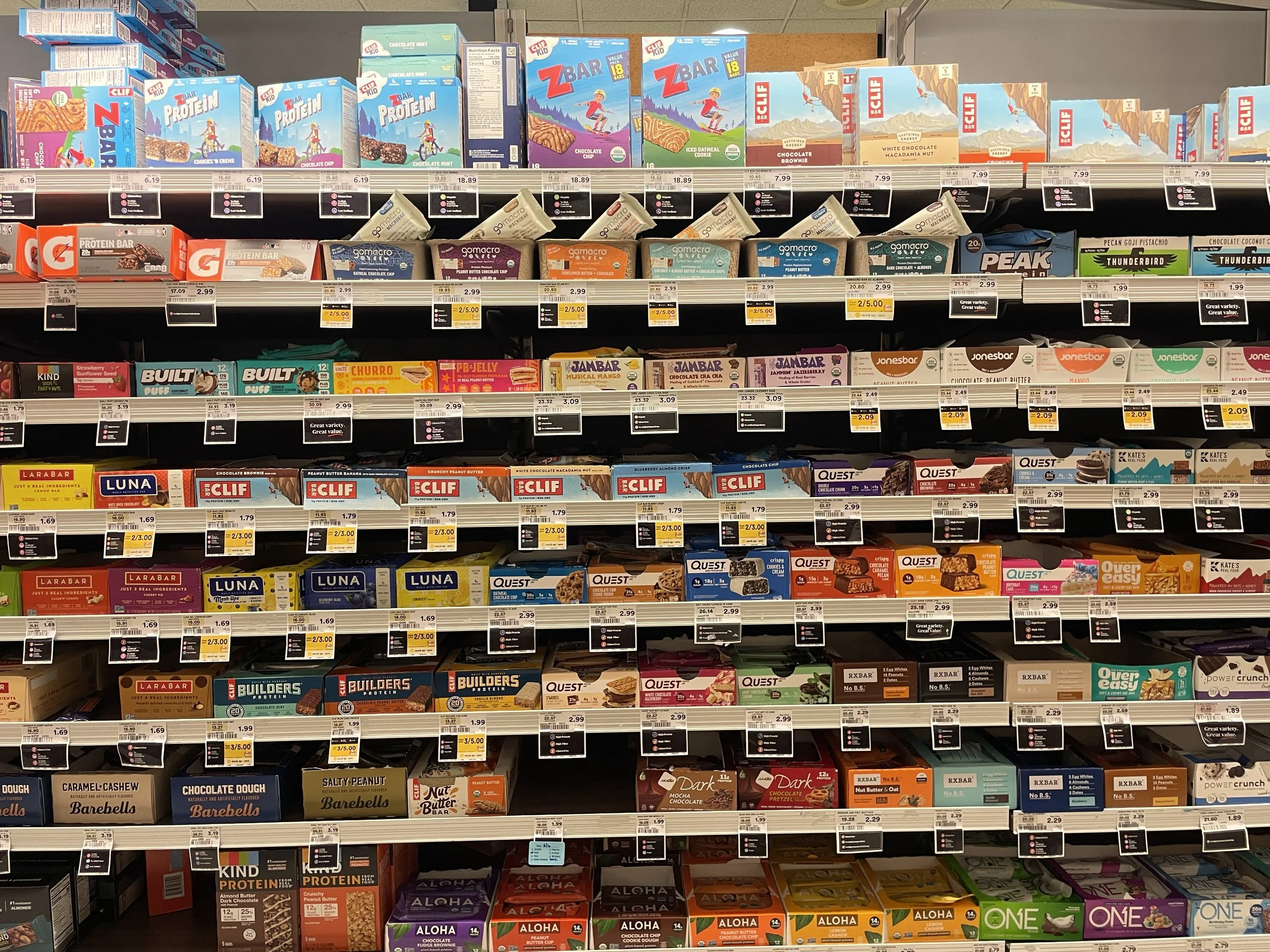 Maintain shelf appearance