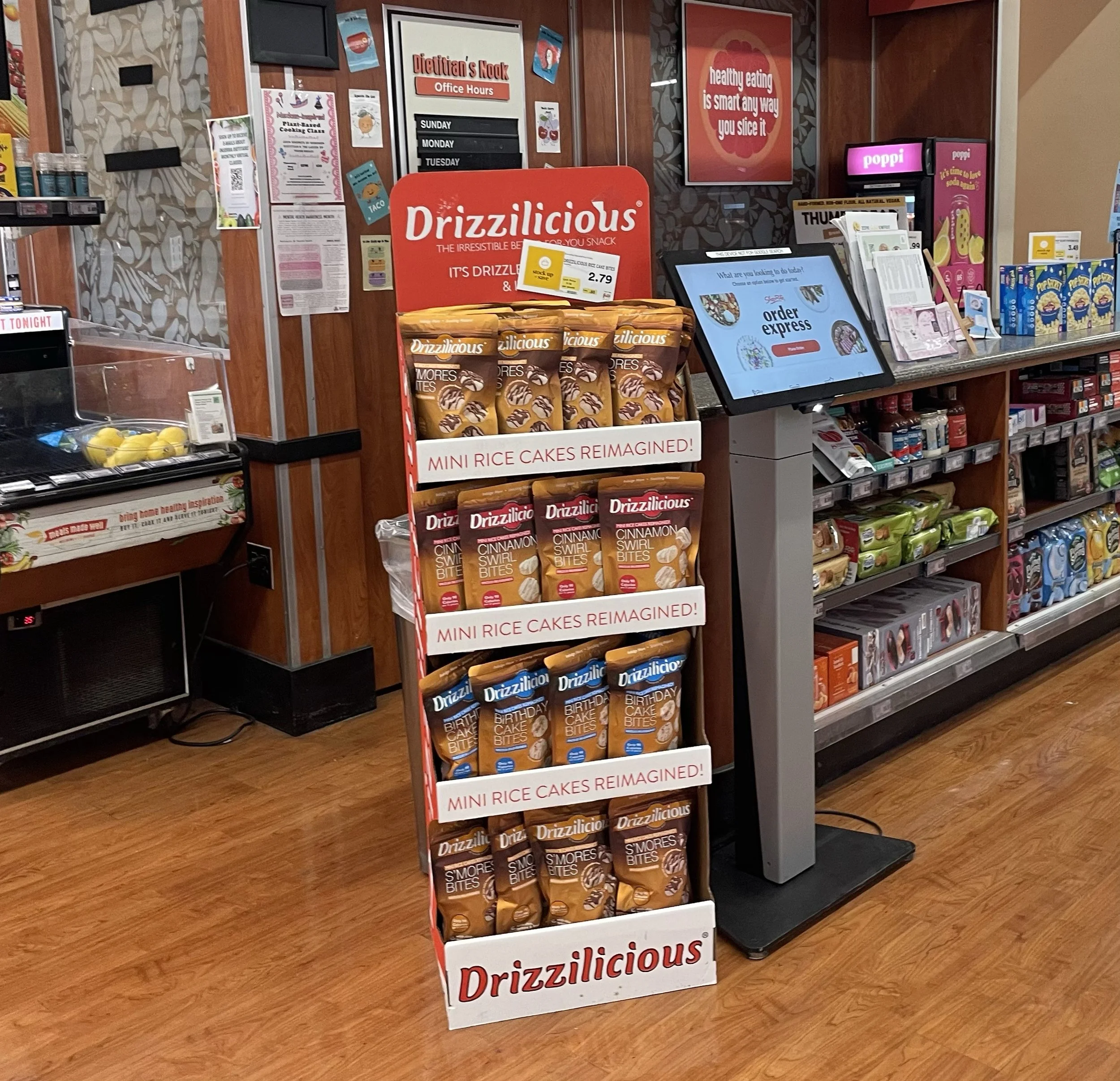 Place shippers on floor