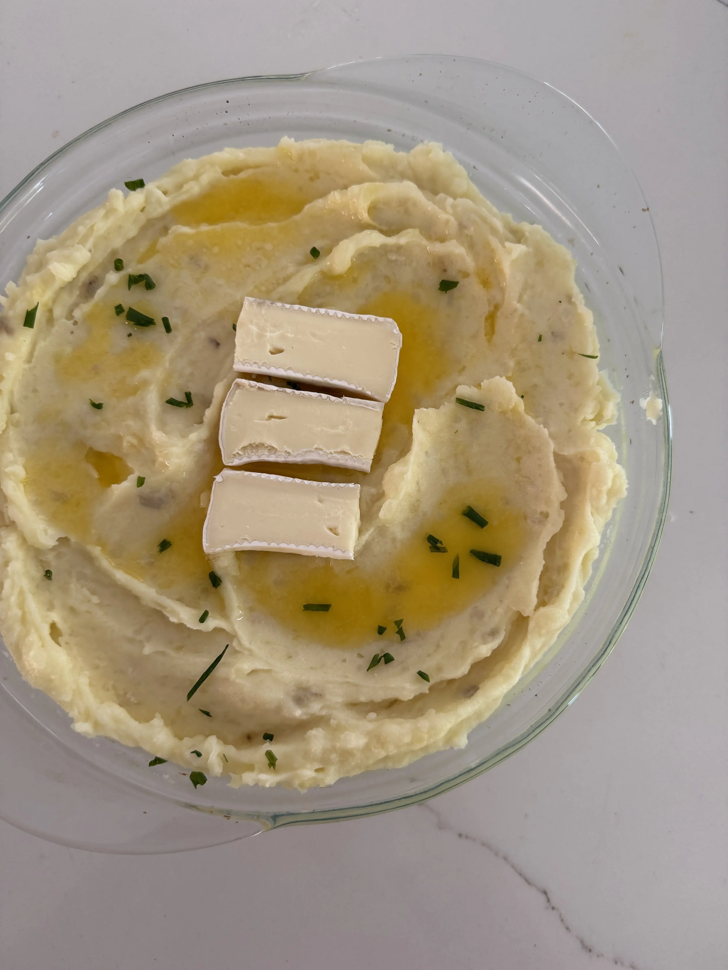 Brie Cheese Mashed Potatoes