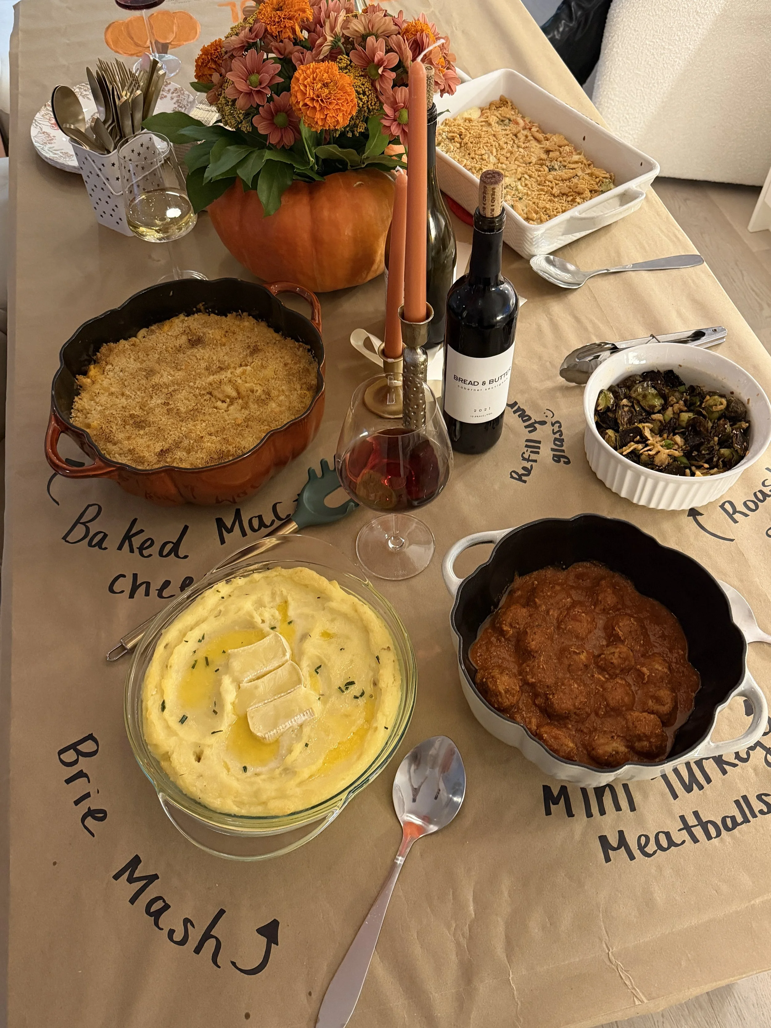 Friendsgiving Dinner Party: Sidesgiving