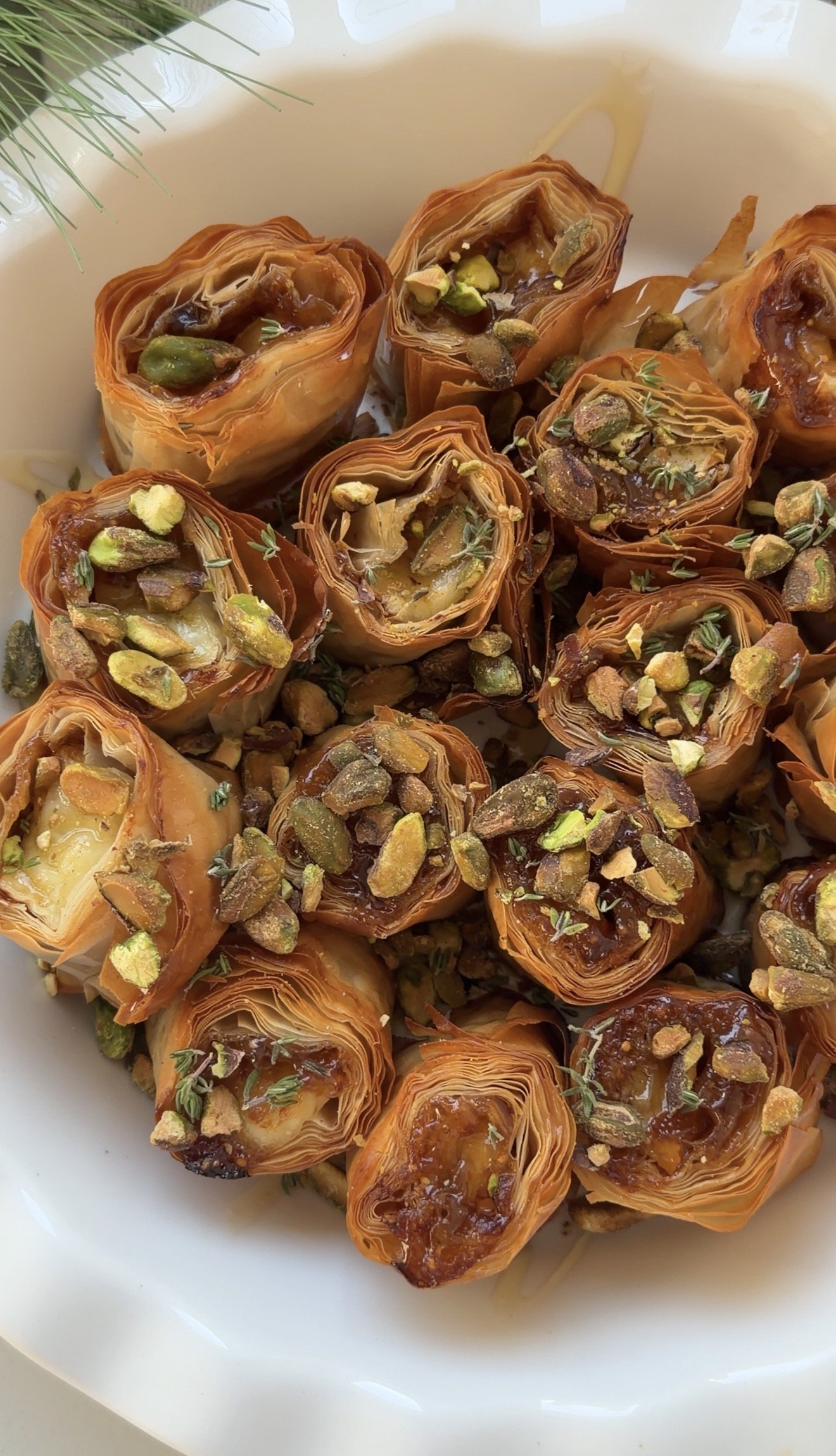 Phyllo Baked Brie Bites