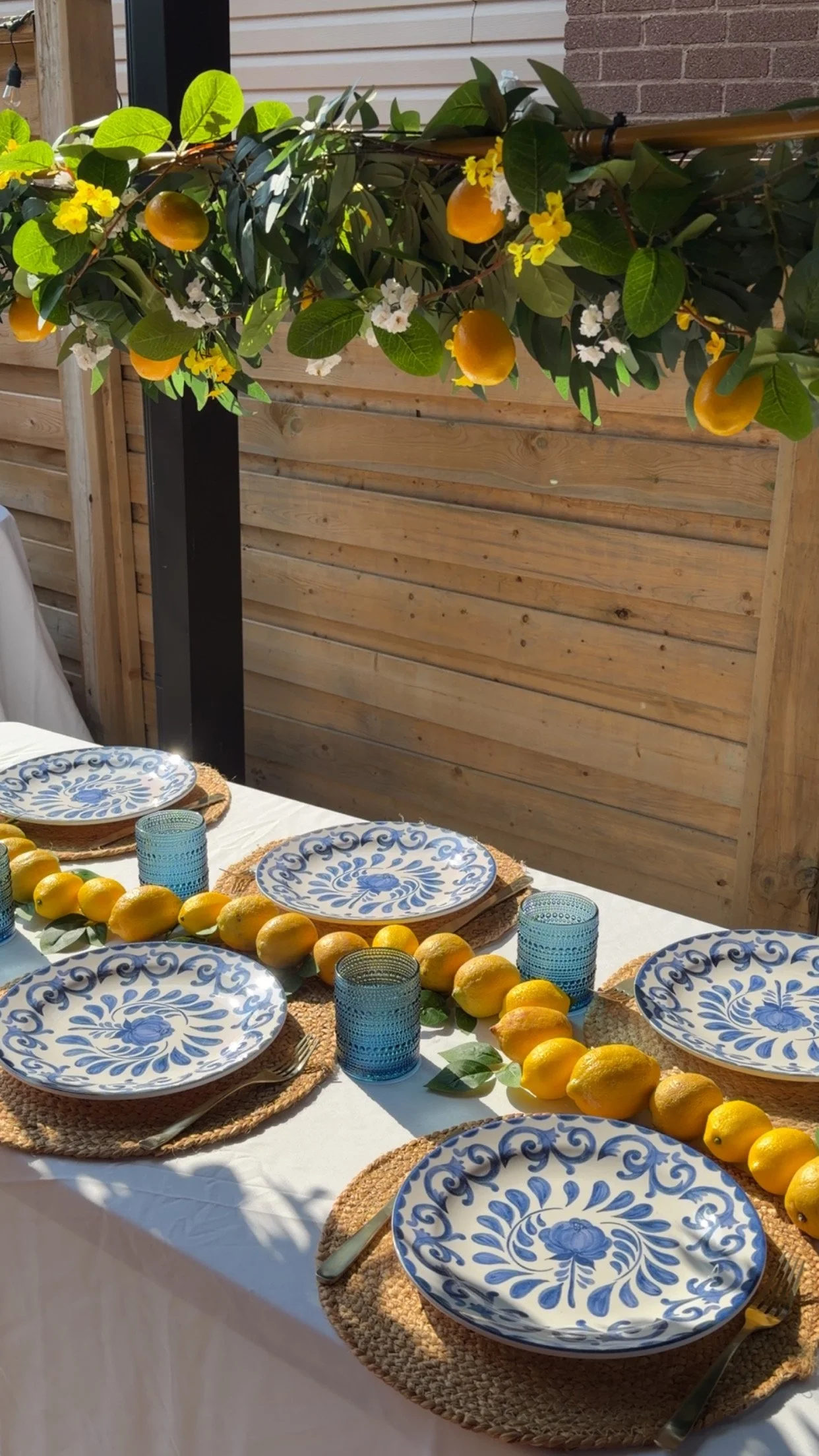 Italian Lemon Themed Dinner Party 