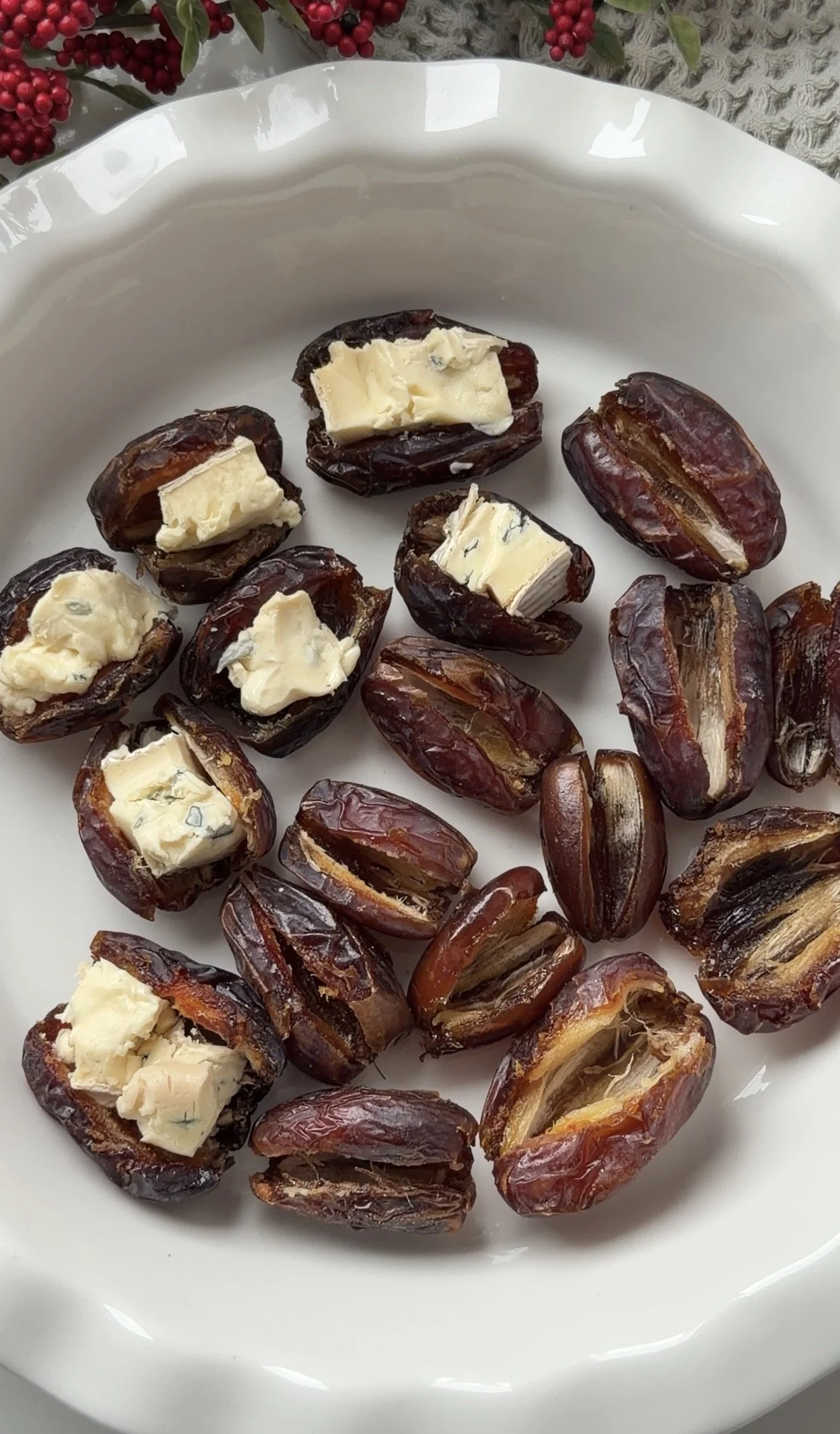 Blue Cheese Stuffed Dates ConVino Board