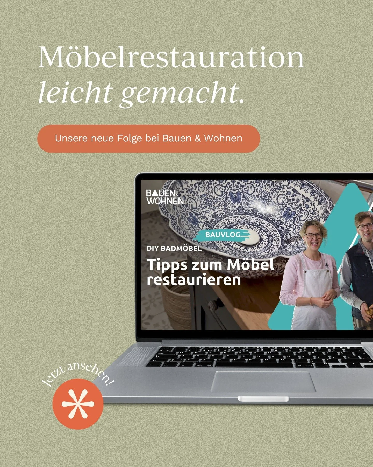 Aus alt mach neu &ndash; und zwar mit ganz viel Herzblut!
Nachdem wir euch hier schon ein paar Einblicke in die Restauration unseres Badschranks gegeben haben, gibt&rsquo;s jetzt die passende @bauenuwohnen Folge dazu 🎥

Darin erz&auml;hlen wir noch 