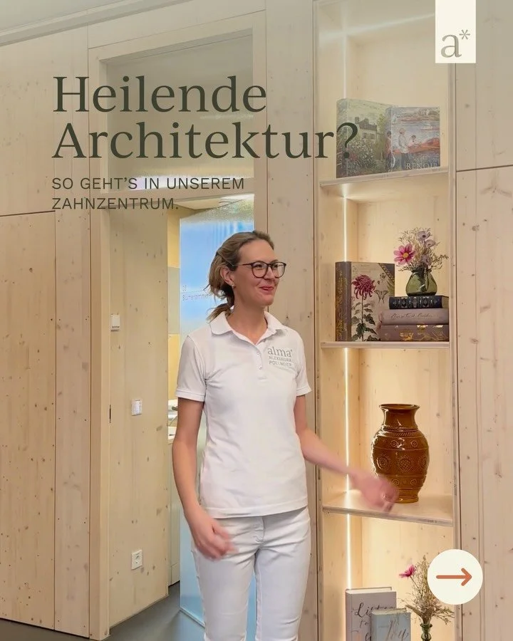 Bei alma ist Architektur nicht nur ein sch&ouml;nes Design oder eine bewusste Materialwahl.
Sie ist Teil unserer Philosophie &ndash; durchdacht von Grund auf, von der Wand bis zum Fenster, vom Licht bis zur Luft.

Denn R&auml;ume haben Einfluss darau