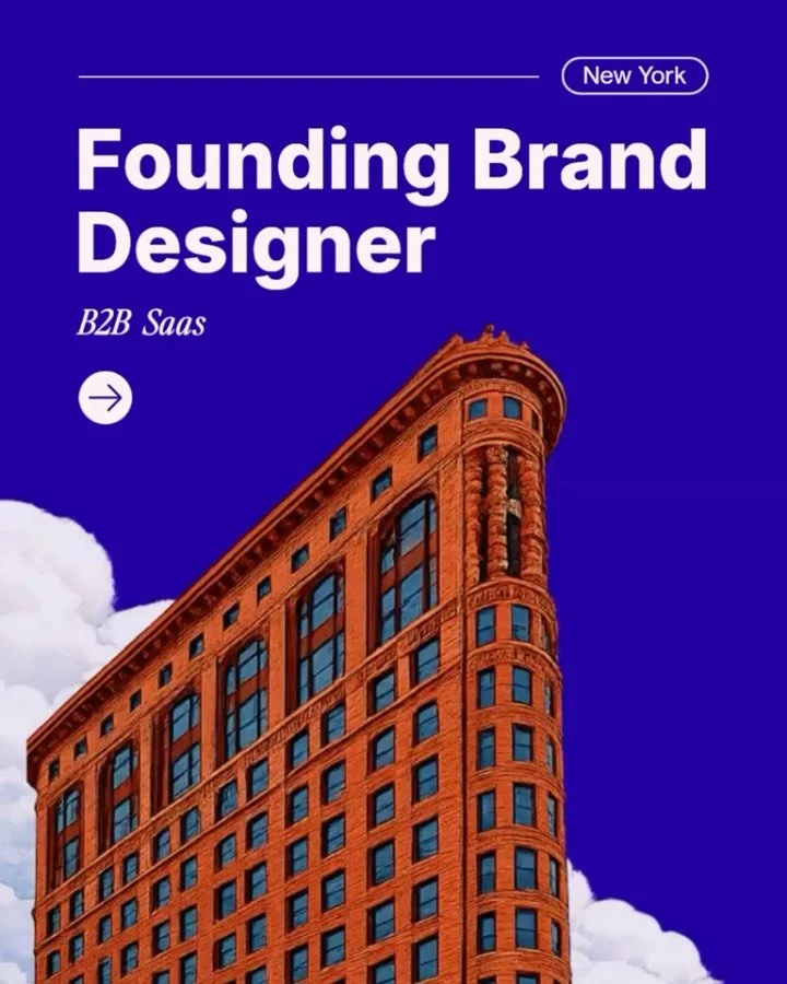 Hey New York 🗽 we have a very exciting role! DM us or comment if interested and we&rsquo;ll share application details! 💌

#productdesign #branddesigner #b2b #uxuidesign
