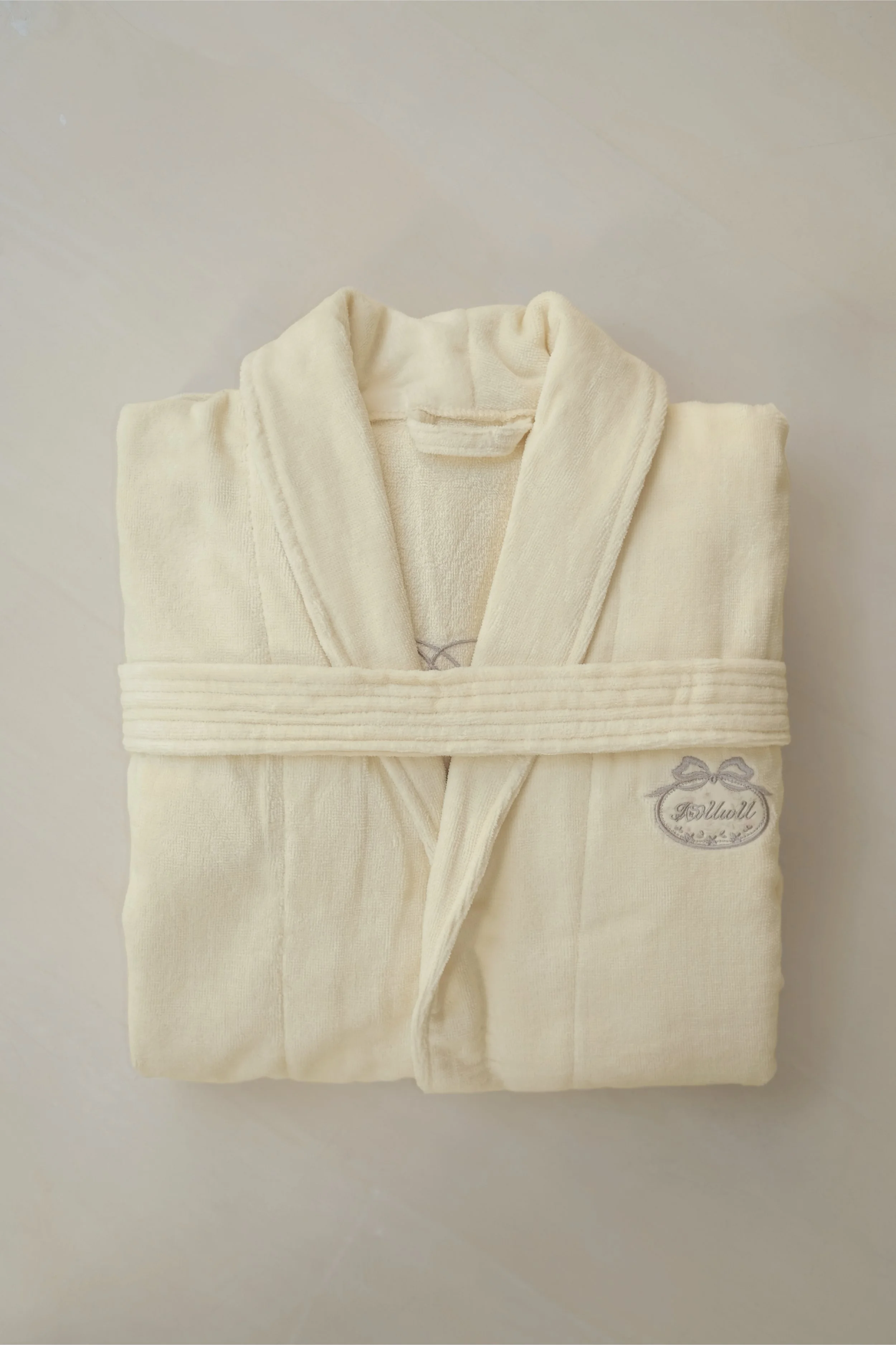 I'm Sleepy * Cotton Velour Bath Robe