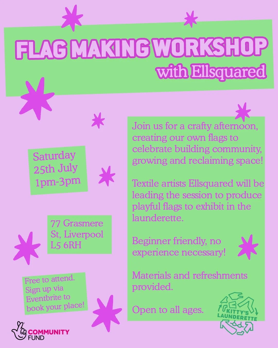 Community Flag Making Workshop