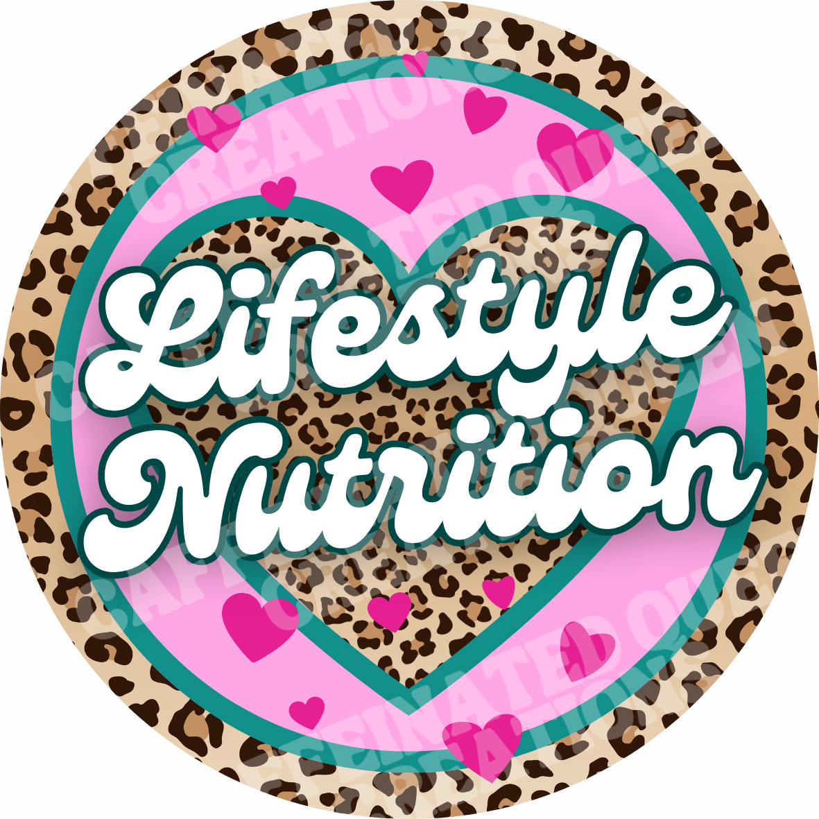 LEOPARD LOVE STICKER