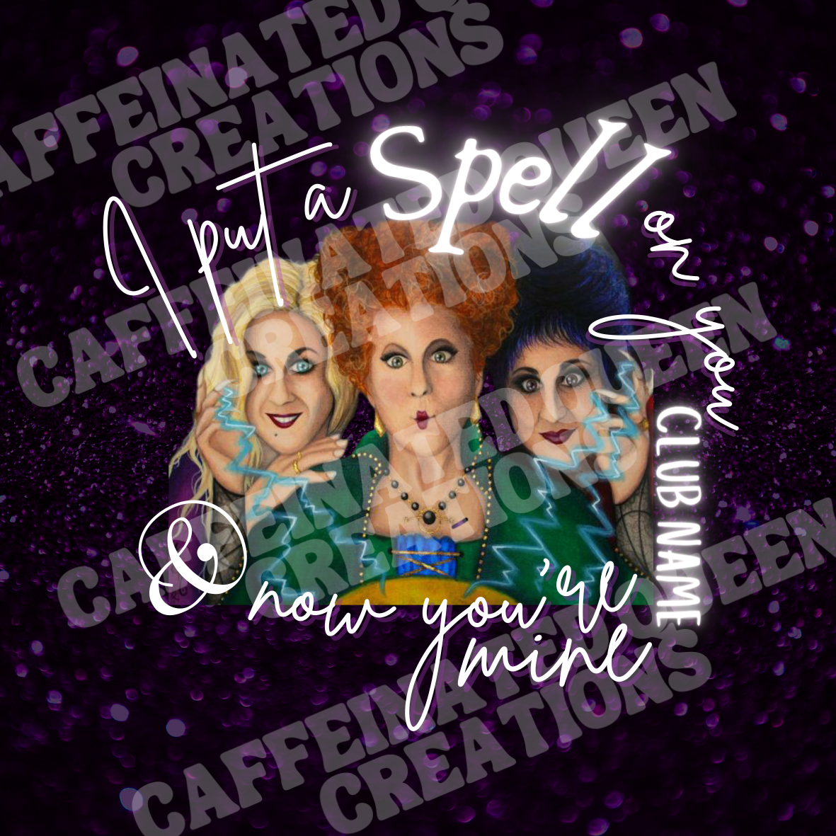 FULL COLOR HALLOWEEN WITCHES STICKER