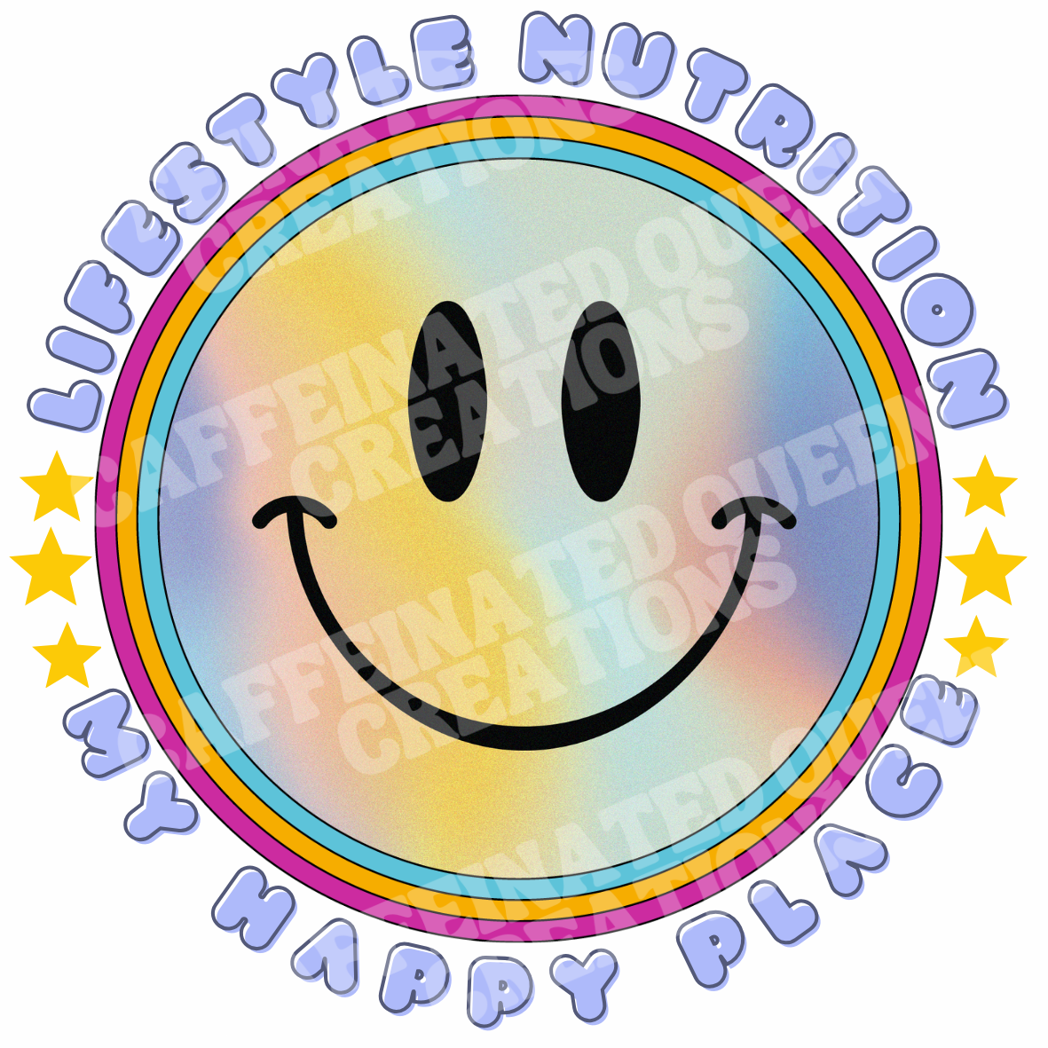 MY HAPPY PLACE STICKER