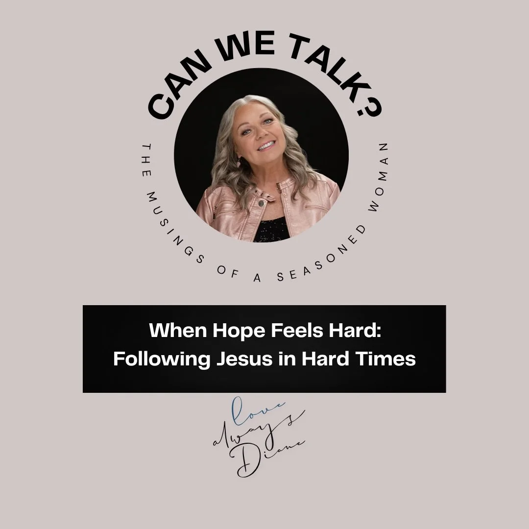 “When Hope Feels Hard: Following Jesus in Dark Times.”