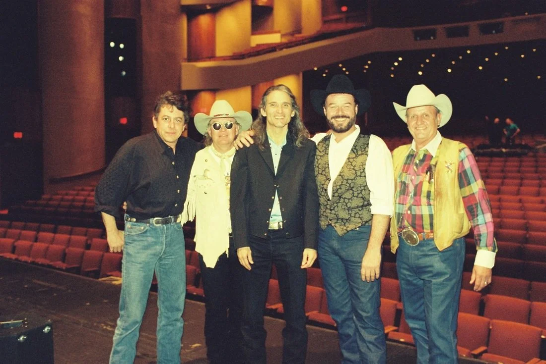 Joe Ely, Jimmie Dale Gilmore and Chris Wall at The Paramount Theater