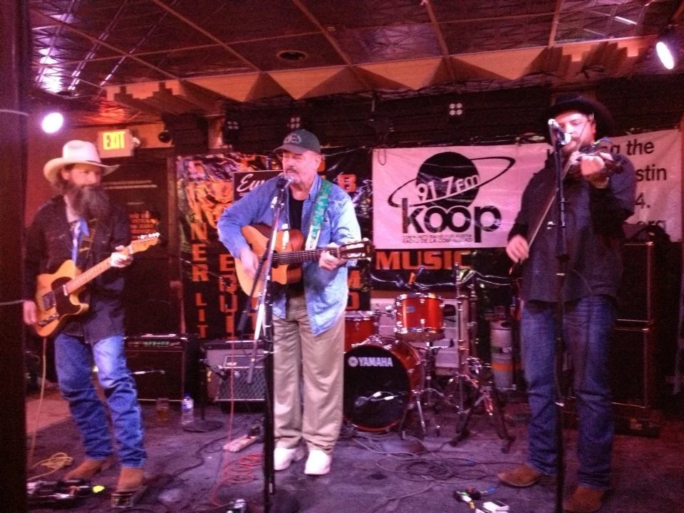 Chris Wall, Cody Braun and Sergio Webb at G&S Lounge