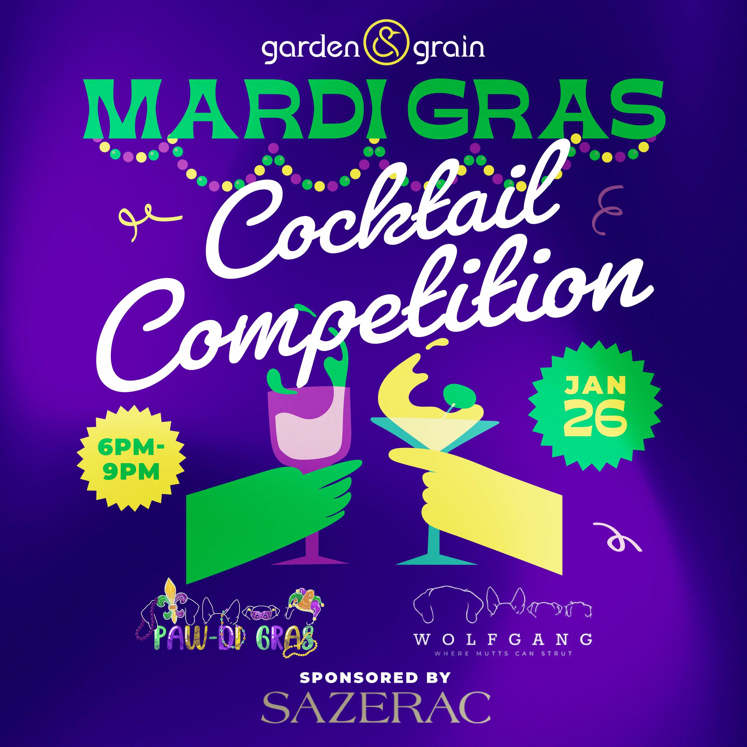 Mardi Gras Cocktail Competition