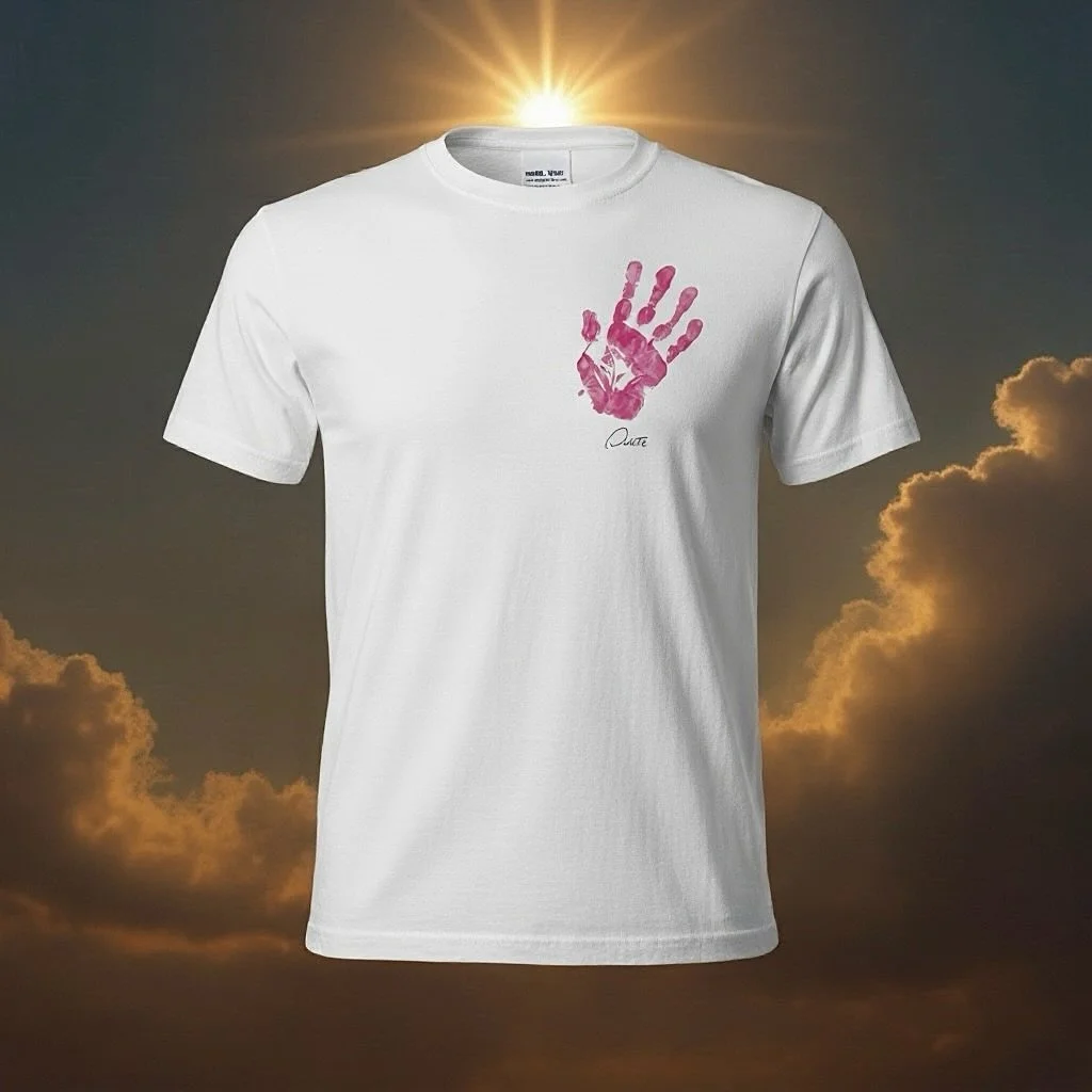 More than a shirt, a symbol of love ❤️ In loving memory of a Mother whose love leaves a mark forever 🙏🏼