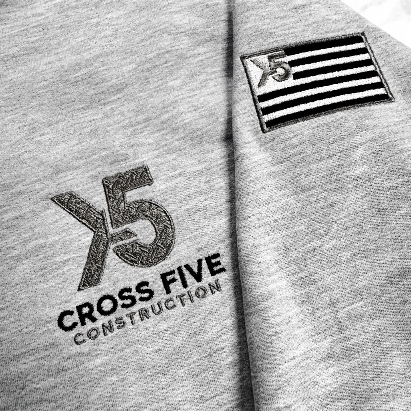 Designed to last on and offsite. Showcasing our textured embroidery and custom sleeve patches 🪡