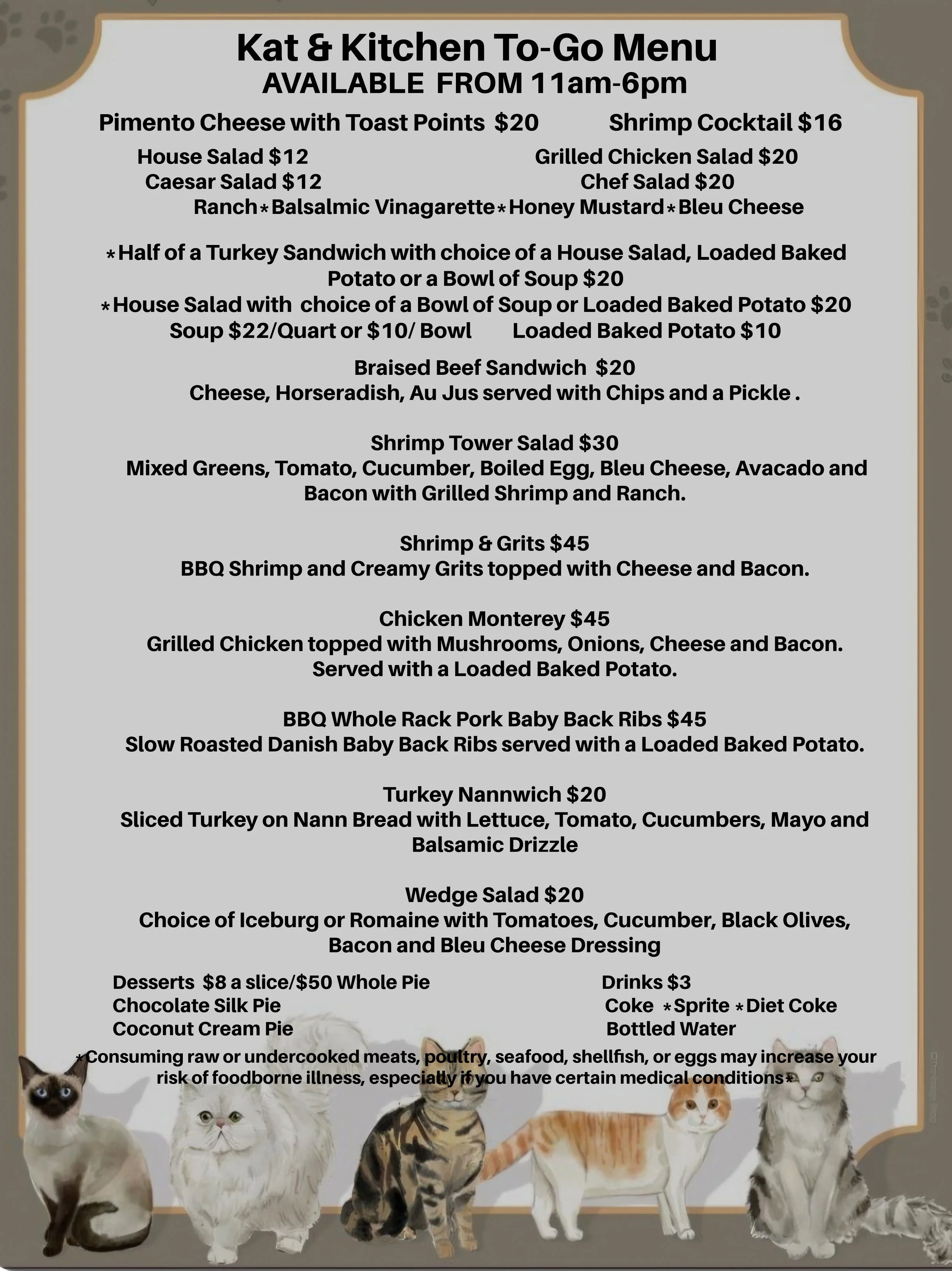 Kat & Kitchen Meals for LOVE — Catopia Cat Sanctuary