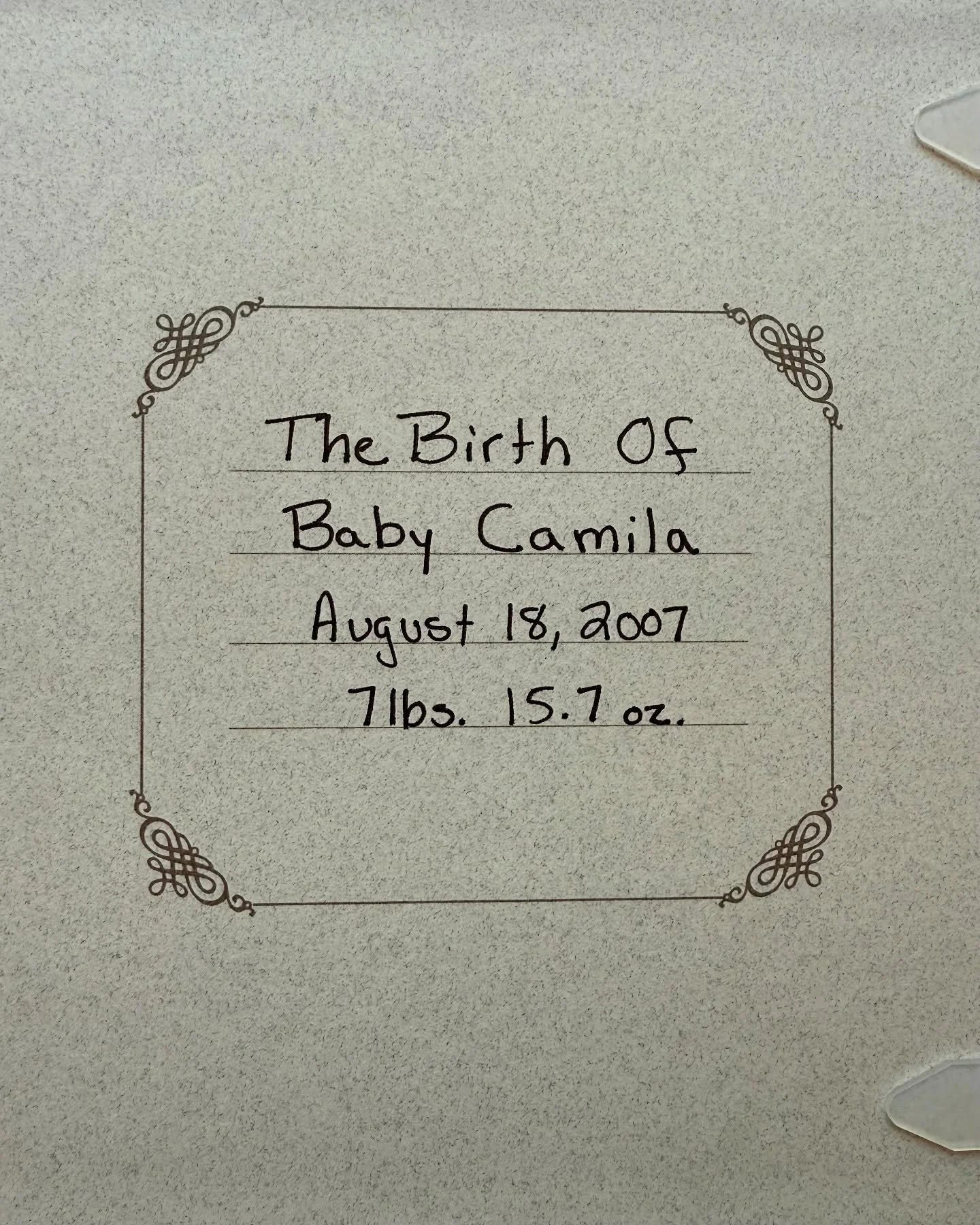 Our story started 18 years ago in our first L.A. home on Alessandro St. in Echo Park. 

Our doula, Maria, documented the 36 hours of labor full of love, pain, caring, disappointment and joy that it took @huijsmans and me to welcome @camilahuijsmans i