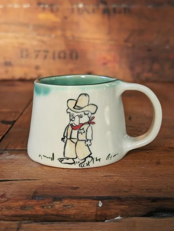Sheriff Pup - Cappuccino Mug