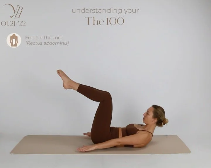 Although not everyones favorite, this one is a classic and with reason. 

The 100 is not just abs &mdash; it integrates deep core support, shoulder stabilization and controlled breathing. 

Within seconds circulation increases and your whole body war