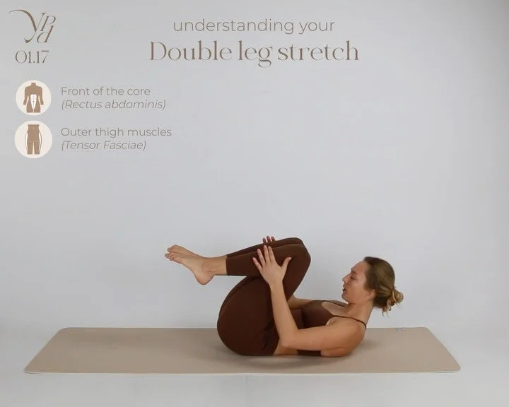 From our singles moving on to our double &mdash; and this is where it gets interesting.

Double Leg Stretch isn&rsquo;t just a bigger movement. It&rsquo;s a test of control, coordination and staying anchored while everything extends away from your mi