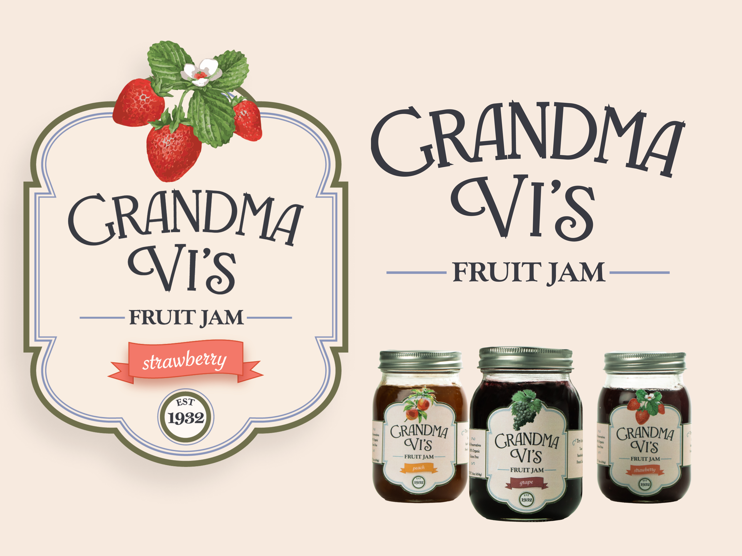 Grandma Vi's Fruit Jam