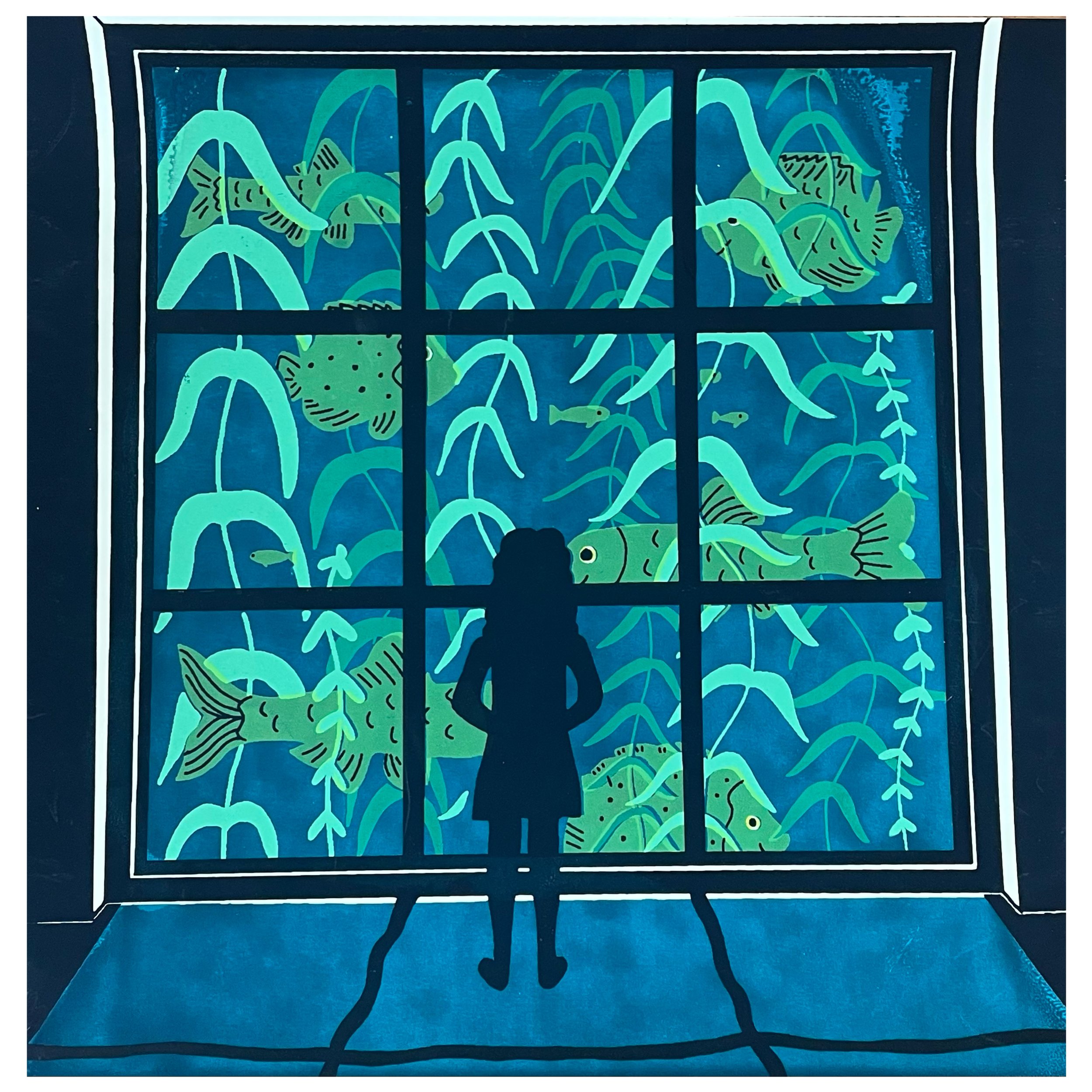 "Open Sea"  2023, Screenprint