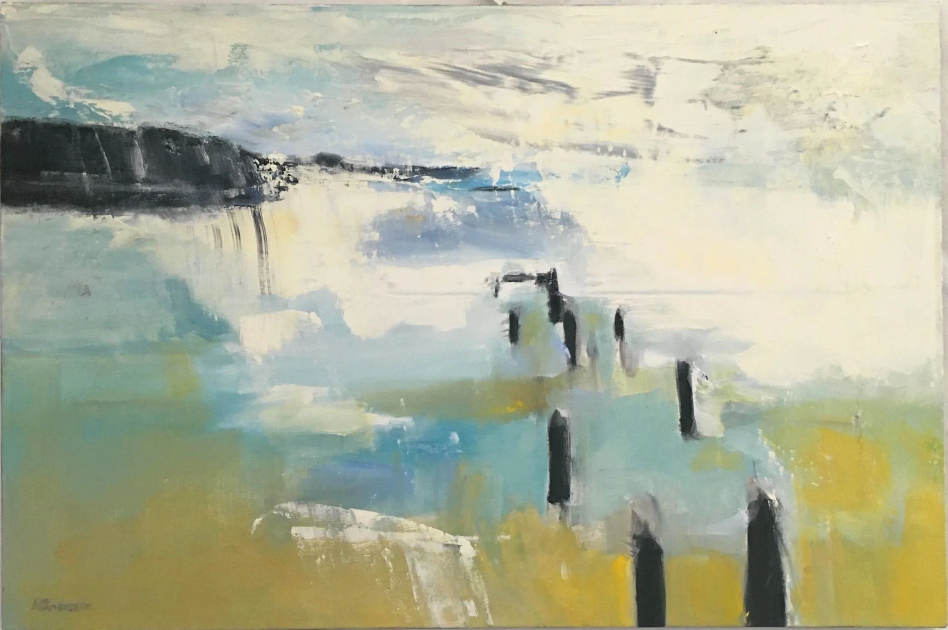 STORM COMING, CALIFORNIA COAST