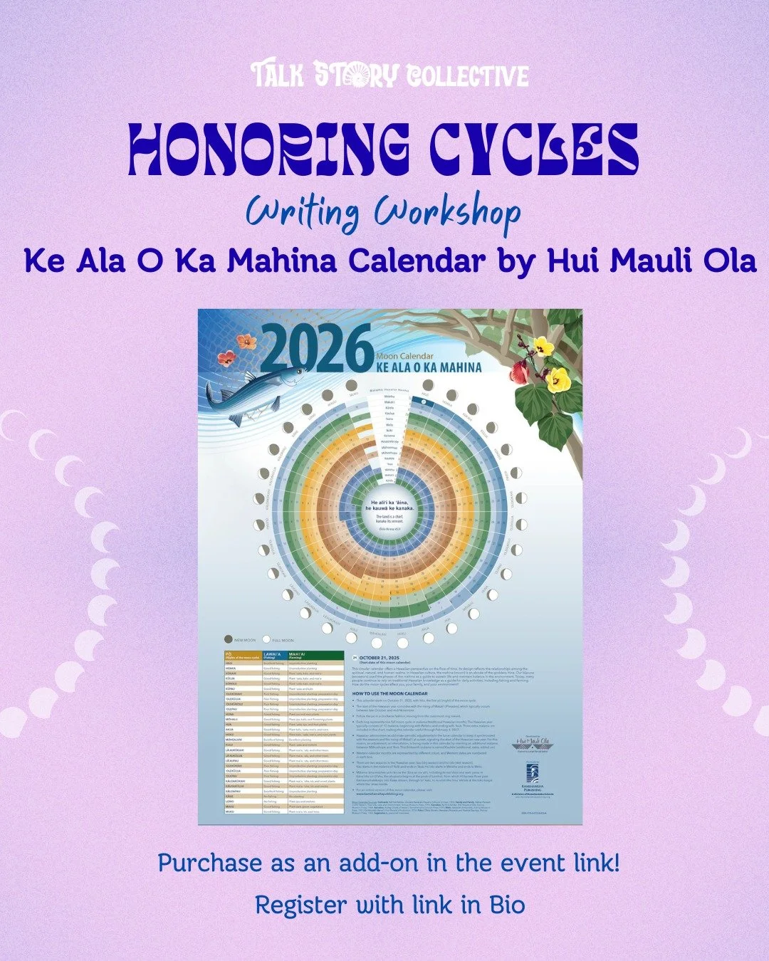 Packing and getting our Mahina calendar orders ready to ship!! We love a great tool to help bring structure into daily practices, especially when things feel extra chaotic. We can&rsquo;t predict or know what the future will ever bring, but tradition