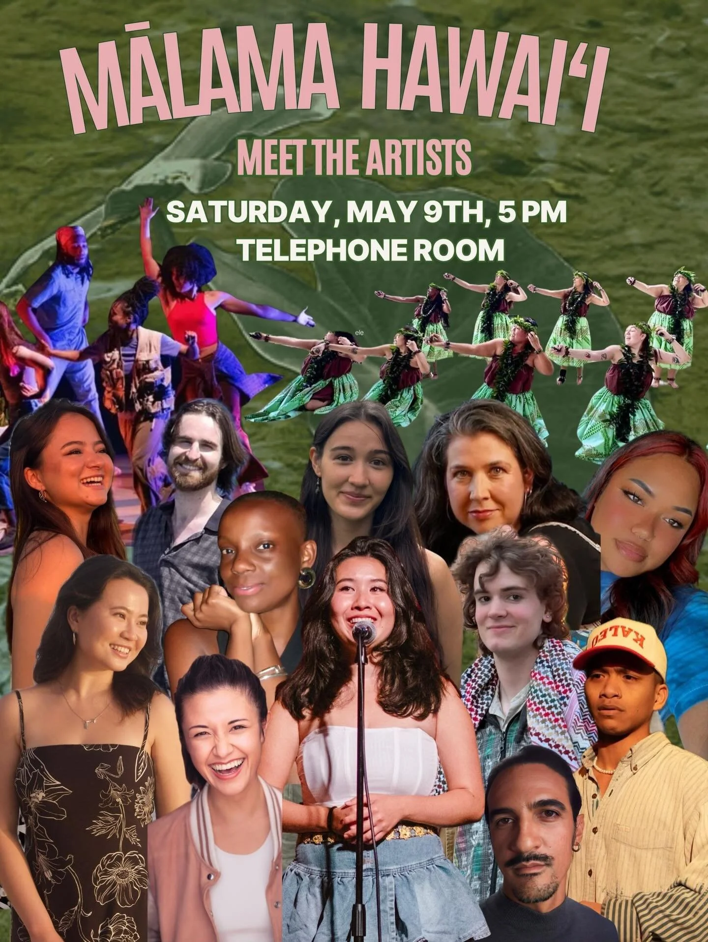 Introducing the STELLAR CAST of Mālama Hawai&rsquo;i 🤯
We&rsquo;ve assembled some kickass greats, friends. So come home, and help us help our Hawai&rsquo;i community by joining us at The Telephone Room at 5pm this Saturday, May 9th! 

Entry is FREE,