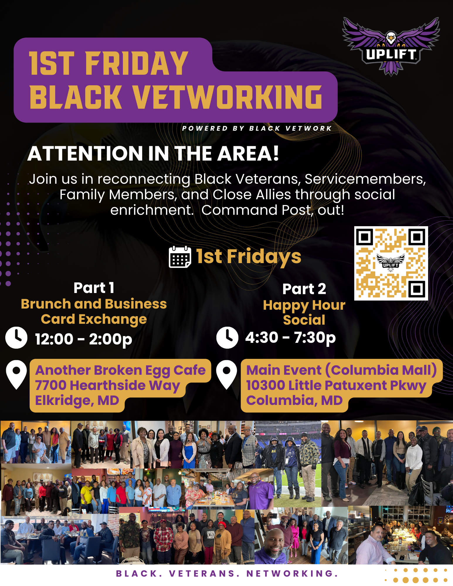 1st Friday Black Vetworking (Part 1: Brunch & Business Card Exchange)