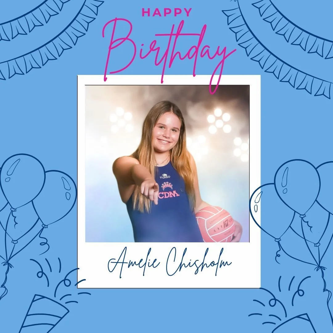 It's Amelie's day! Happy Birthday to our freshman defender, Amelie Chisholm!
💙🔱🩷

#foreveraseaqueen
