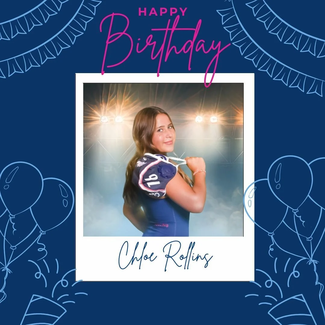 Sweet 16 for our #16! Happy Birthday to Chloe Rollins!
💙🔱🩷

#foreveraseaqueen