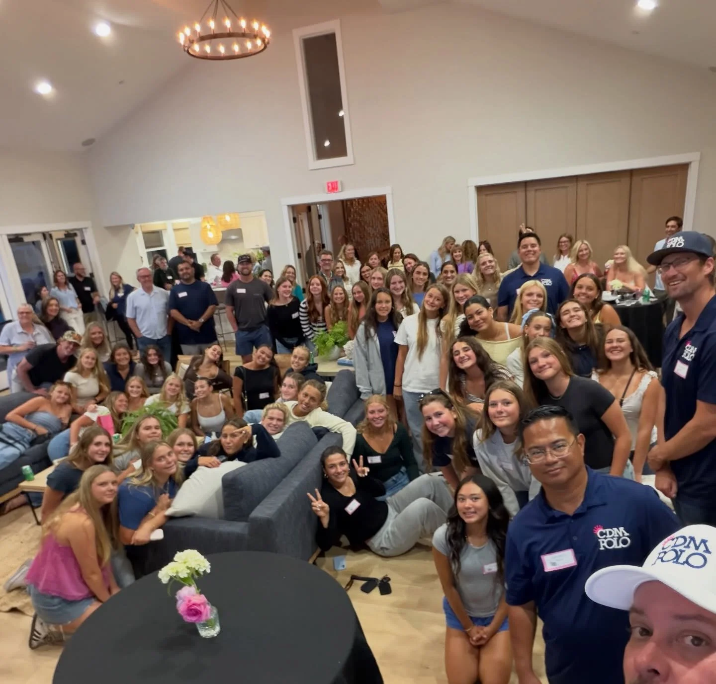 Whole squad here! 

☀️ 🕶️ 🤽&zwj;♀️ CDM Family Summer Kickoff Party has us ready to ace some finals next week, celebrate our graduates, and attack our summer tournament schedule! 🩷👑💙