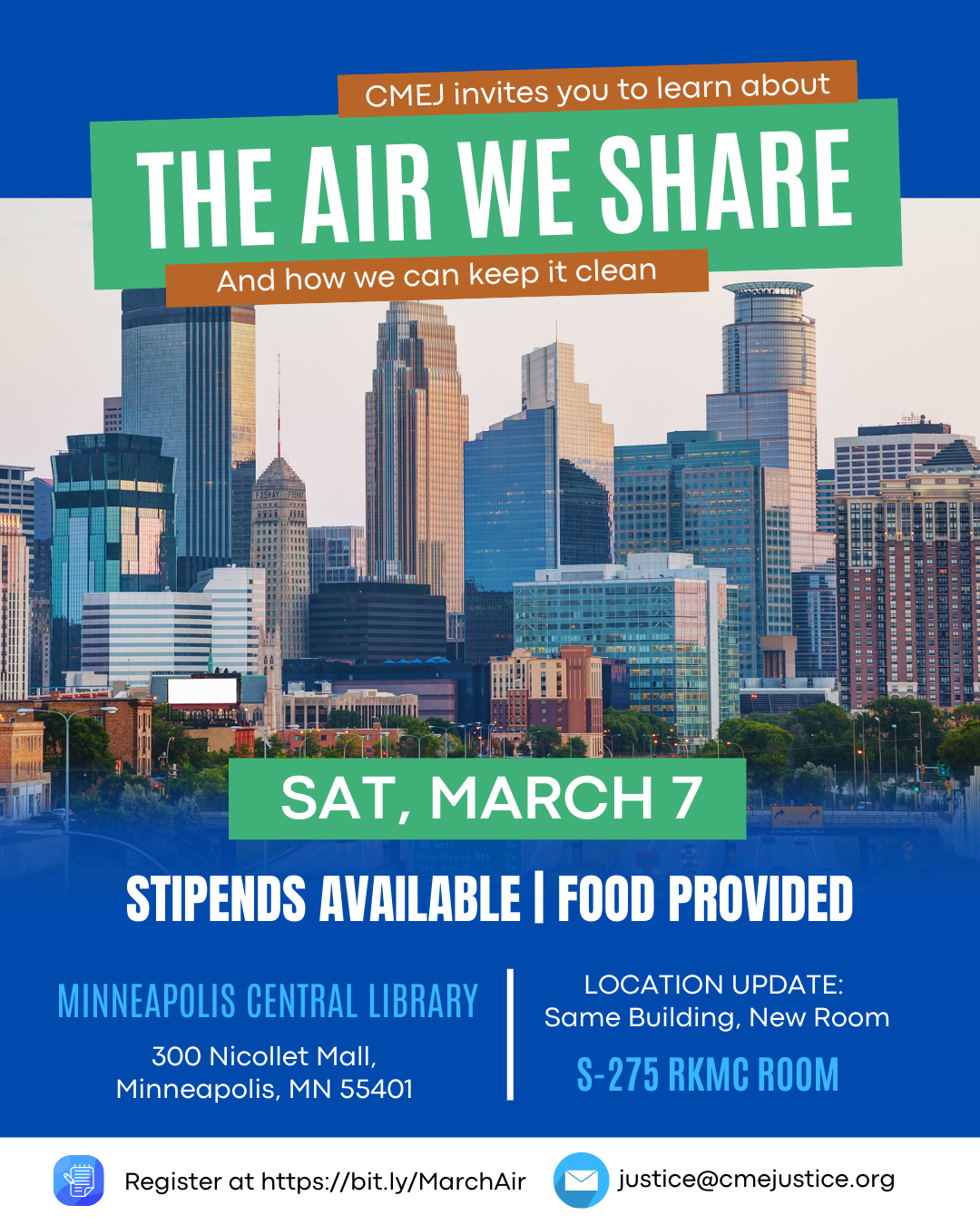 March 7 - The Air We Share