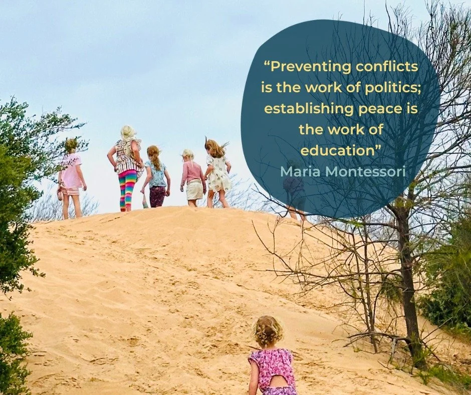 Maria Montessori believed that education was the most powerful path to lasting peace &mdash; not through politics, but by shaping the character and consciousness of the child.
She saw every child as a &ldquo;citizen of the world,&rdquo; capable of em
