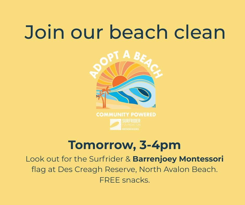 Join us tomorrow at 3pm for a power hour to keep our beach free from plastic pollution.
Please wear enclosed shoes and BYO gloves (children's gardening gloves provided).

Everyone welcome from BMS and the wider Avalon community.
See you tomorrow!

#A
