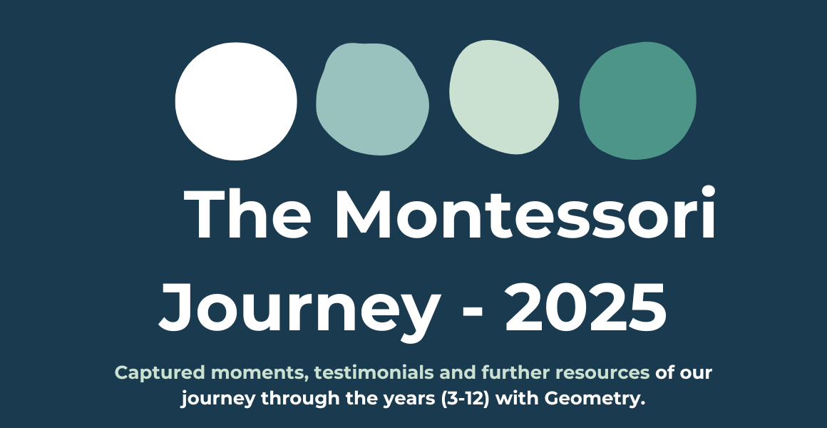 The Montessori Journey - see Geometry through the years from 3-12